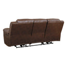  Manufacturer Color_Chocolate Motion Type_Power Recline -- Signature Design by Ashley Stoneland Reclining Leather Look Sofa IMAGE 3