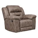 Manufacturer Color_Fossil Motion Type_Manual -- Stoneland 3990525 Rocker Recliner IMAGE 2