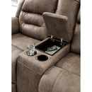  Manufacturer Color_Fossil Motion Type_Reclining -- Stoneland 3990594 Double Reclining Loveseat with Console IMAGE 6