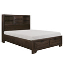  Size_King -- Chesky 1753K-1EK* Eastern King Platform Bed with Footboard Storage IMAGE 2