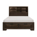  Size_California King -- Chesky 1753K-1CK* California King Platform Bed with Footboard Storage IMAGE 1