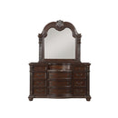  Color_Cherry -- Homelegance Cavalier 11 Drawer Dresser IMAGE 2