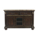  Homelegance Russian Hill 1808-40 Server with Faux Marble Top IMAGE 1