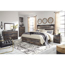  Size_King -- Drystan B211B55 King Panel Bed with 2 Storage Drawers IMAGE 7