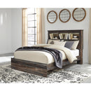  Size_Queen -- Signature Design by Ashley Drystan Bookcase Bed IMAGE 2