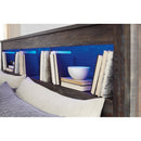  Size_Queen -- Signature Design by Ashley Drystan Bookcase Bed IMAGE 3