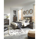  Size_Queen -- Signature Design by Ashley Drystan Bookcase Bed with Storage IMAGE 8