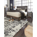  Size_King -- Drystan B211B15 King Panel Bed with 2 Storage Drawers IMAGE 4