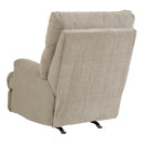  Manufacturer Color_Dusk -- Signature Design by Ashley Man Fort Rocker Fabric Recliner IMAGE 3