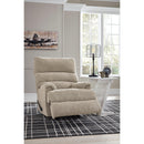  Manufacturer Color_Dusk -- Signature Design by Ashley Man Fort Rocker Fabric Recliner IMAGE 4