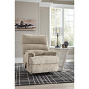  Manufacturer Color_Dusk -- Signature Design by Ashley Man Fort Rocker Fabric Recliner IMAGE 5