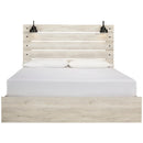  Size_King --  Cambeck B192B19 King Panel Bed with 2 Storage Drawers IMAGE 3