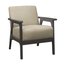  Manufacturer Color_Light Brown -- Homelegance Ocala Stationary Fabric Accent Chair IMAGE 1
