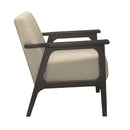  Manufacturer Color_Light Brown -- Homelegance Ocala Stationary Fabric Accent Chair IMAGE 3