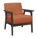  Manufacturer Color_Orange -- Ocala 1103RN-1 Accent Chair IMAGE 1