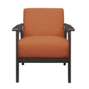  Manufacturer Color_Orange -- Ocala 1103RN-1 Accent Chair IMAGE 2