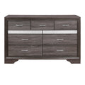  Color_Grey -- Homelegance Luster 7 Drawer Dresser IMAGE 1