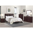  Color_Cherry -- Homelegance Seabright 2 Drawer Nightstand IMAGE 4