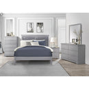  Color_Grey Size_King -- Seabright 1519GYK-1EK* Eastern King Bed IMAGE 4