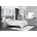  Color_Grey Size_California King -- Seabright 1519GYK-1CK* California King Bed IMAGE 3