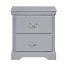  Color_Grey -- Seabright 1519GY-4 Night Stand IMAGE 1
