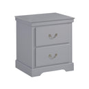  Color_Grey -- Seabright 1519GY-4 Night Stand IMAGE 2