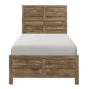  Color_Pine Size_Twin -- Mandan 1910T-1* Twin Bed IMAGE 1