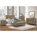  Color_Pine -- Homelegance Mandan 5 Drawer Chest IMAGE 4