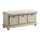  Homelegance Woodwell 4586W Lift Top Storage Bench IMAGE 2