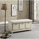  Homelegance Woodwell 4586W Lift Top Storage Bench IMAGE 3