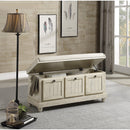  Homelegance Woodwell 4586W Lift Top Storage Bench IMAGE 4
