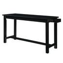  Homelegance Connected 4 pc Counter Height Dinette 5713BK IMAGE 4