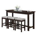 Homelegance Connected 4 pc Counter Height Dinette 5713ES IMAGE 1