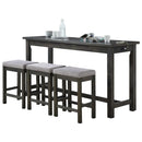  Homelegance Connected 4 pc Counter Height Dinette 5713GY IMAGE 1