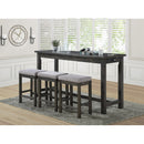  Homelegance Connected 4 pc Counter Height Dinette 5713GY IMAGE 7