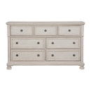  Color_White -- Bethel 2259W-5 Dresser, Hidden Drawer IMAGE 1