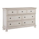  Color_White -- Bethel 2259W-5 Dresser, Hidden Drawer IMAGE 2
