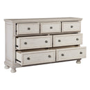  Color_White -- Bethel 2259W-5 Dresser, Hidden Drawer IMAGE 3