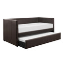  Homelegance Adra 4949DBR* Daybed with Trundle IMAGE 2