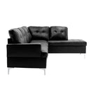  Homelegance Barrington 8378BLK* 2 pc Sectional with Right Chaise IMAGE 3
