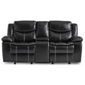  Homelegance Bastrop Reclining Loveseat with Console IMAGE 1