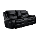  Homelegance Bastrop Reclining Loveseat with Console IMAGE 2