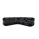  Manufacturer Color_Black -- Homelegance Bastrop Reclining 3 pc Sectional IMAGE 1