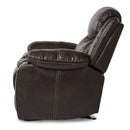  Homelegance Bastrop 8230BRW-1 Glider Reclining Chair IMAGE 3