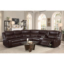  Manufacturer Color_Brown -- Bastrop 8230BRW*SC 3 pc Sectional with Right Console IMAGE 6
