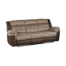  Homelegance Chai 9980-3 Double Reclining Sofa IMAGE 2