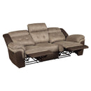  Homelegance Chai 9980-3 Double Reclining Sofa IMAGE 4