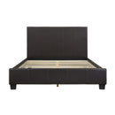  Color_Brown Size_Queen -- Lorenzi 2220DBR-1* Queen Platform Bed IMAGE 2