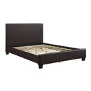  Color_Brown Size_Queen -- Lorenzi 2220DBR-1* Queen Platform Bed IMAGE 4
