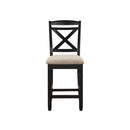  Homelegance Baywater 5705BK-24 Counter Height Chair IMAGE 1